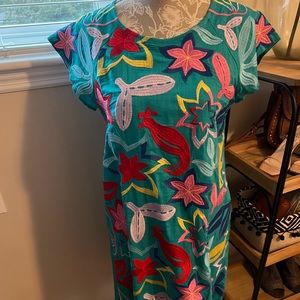 Beautiful embroidered Andrew dress